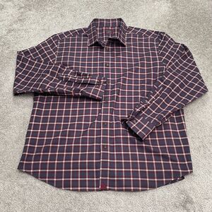 Untuckit Flannel Shirt Mens XXL Multi Plaid Long Sleeve Button Down Casual Top